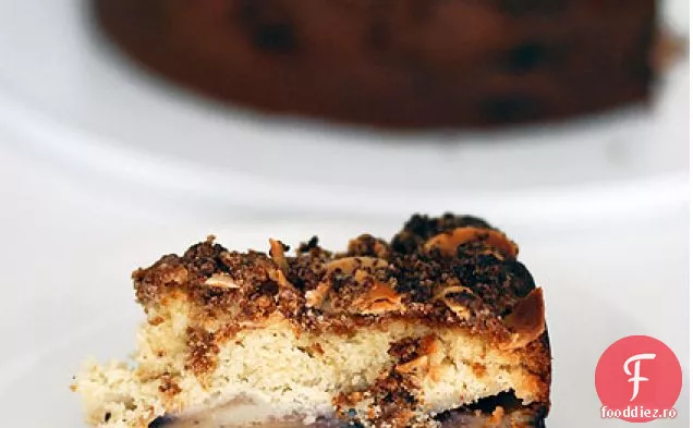 Tort De Cafea Cu Piersici Din Lapte