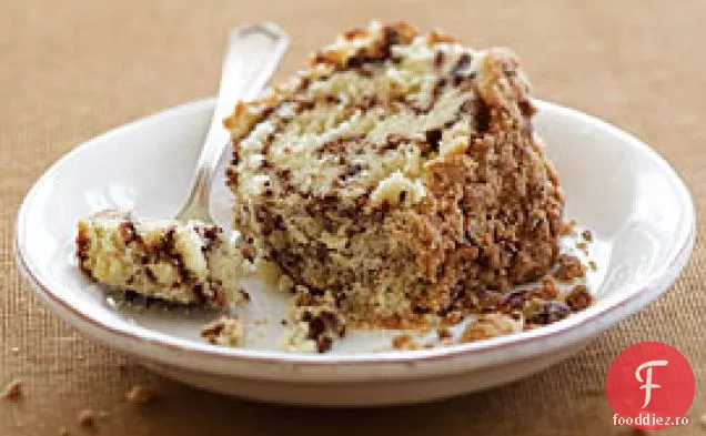 Tort De Cafea Cu Smântână Cu Umplutură De Pecan Prăjită