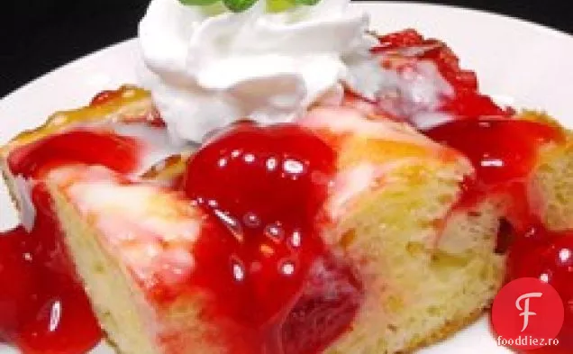 Cherry Almond Coffeecake