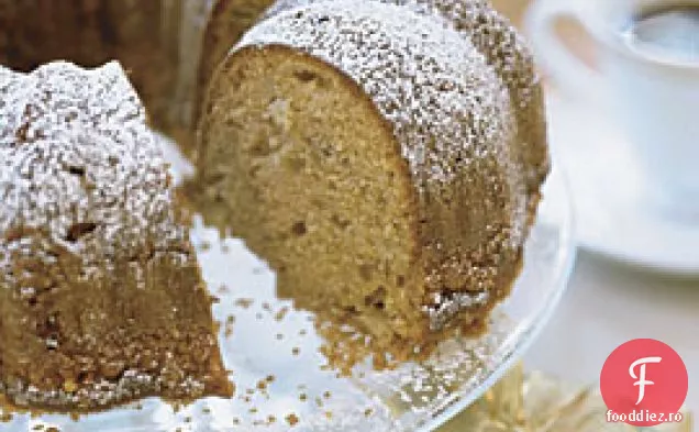 Tort de cafea Streusel cu mere și ghimbir