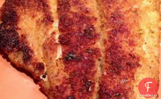 File de Snapper cu crustă Cajun