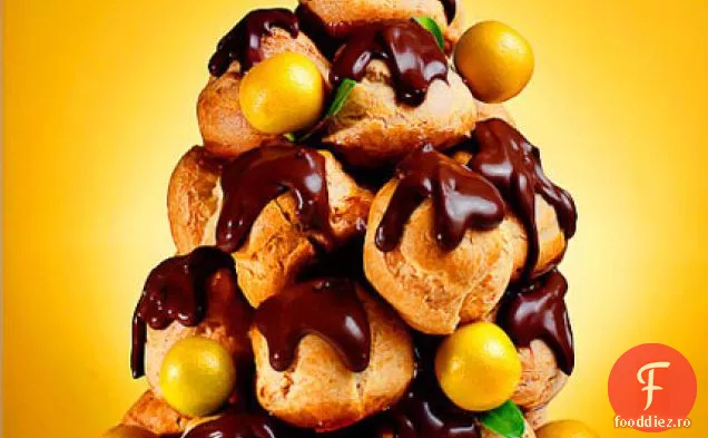 Crăciun Croquembouche Vacanță Guest Post De La Liz De Zested