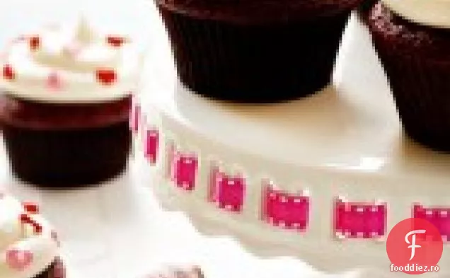 Cupcakes Din Catifea Roșie
