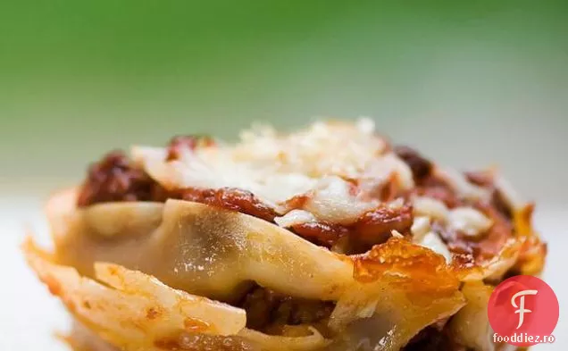 Lasagna Cupcakes