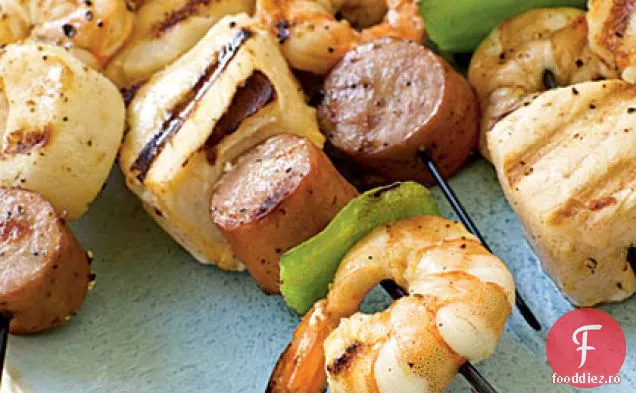 Kebab Cu Fructe De Mare