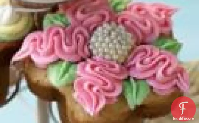 Vanilie Daisy Cupcakes