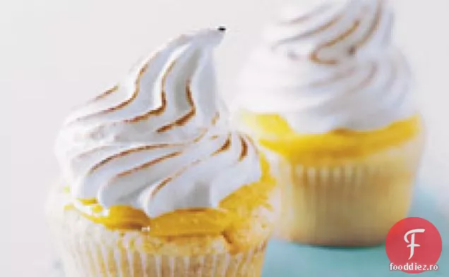 Cupcakes Cu Bezea Cu Lămâie