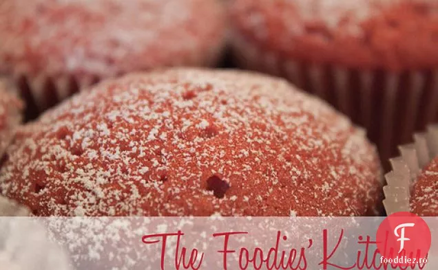 Cupcakes Din Catifea Roz