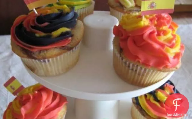 Nutella Swirl Cupcakes Cu Vanilie