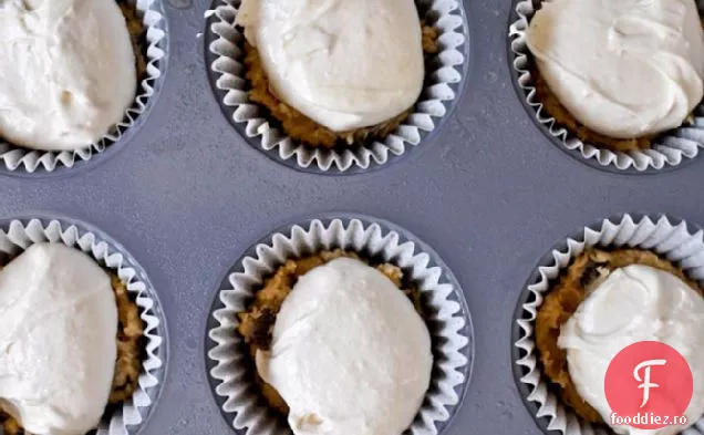 Chewy Ciocolata Chip Cookie Fund Cupcakes