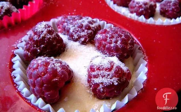 Cupcakes Cu Zară De Zmeură