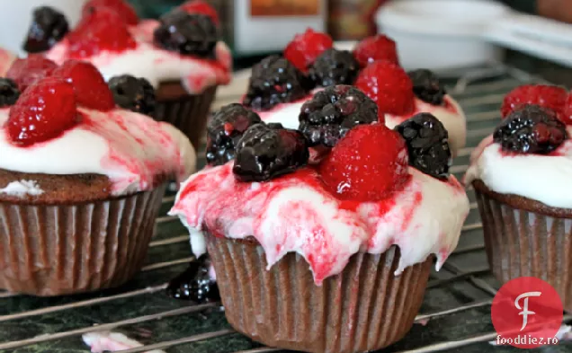 Cupcakes cu mâncare diavolului