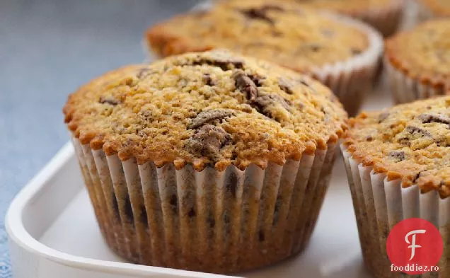 Cupcakes Cu Bucăți De Ciocolată
