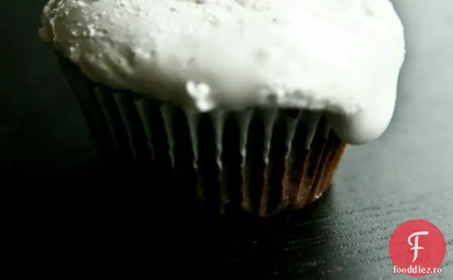 Cupcakes De Ciocolată Cu Glazură De Marshmallow