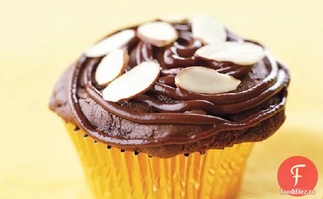 Cupcakes Cu Migdale De Ciocolată
