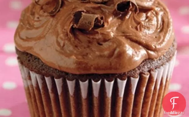 Cupcakes Cu Ciocolată Dublă
