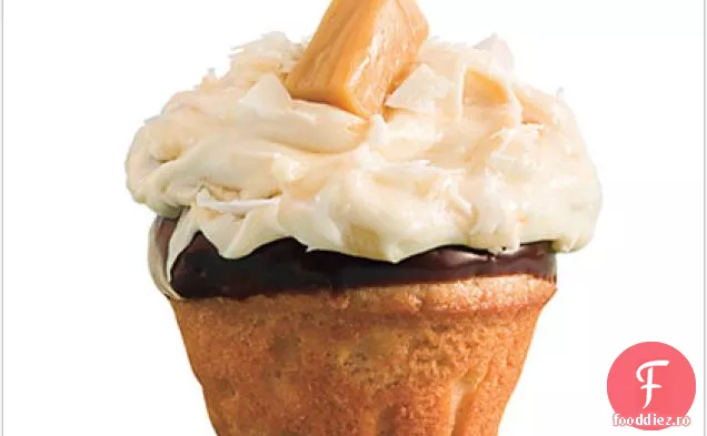 Cupcakes Cu Caramel-Ciocolată Sărată