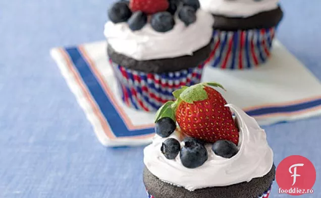 Cupcakes Ușor De Ciocolată