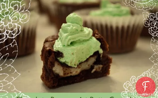 York Peppermint Patty Cupcakes