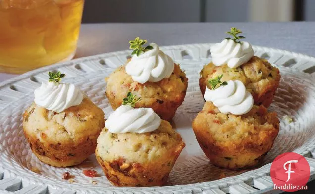 Cupcakes Cu Bacon-Ierburi