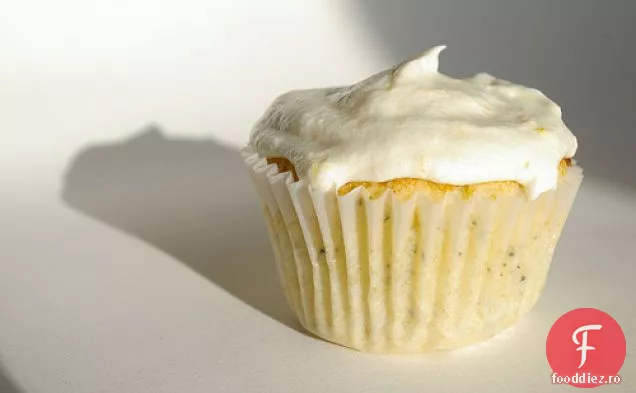 Cupcakes Earl Grey Cu Cremă De Unt De Lămâie