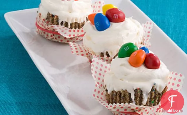 Cupcakes Cu Înghețată De Migdale