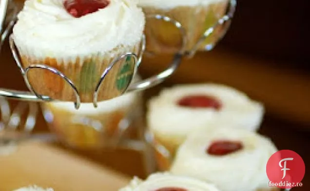 Cupcakes Cu Banane Cu Căpșuni