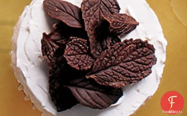 Cupcakes cu ciocolată și mentă