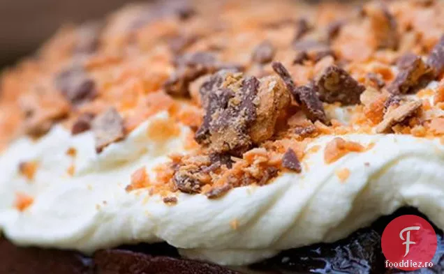 Devil ' s Food Butterfinger Cake