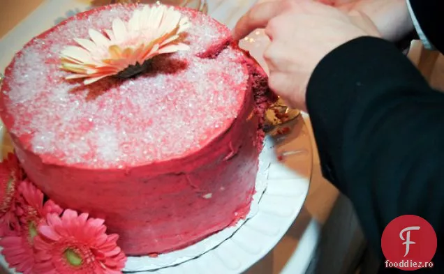 Tort De Zmeură Roz Fierbinte