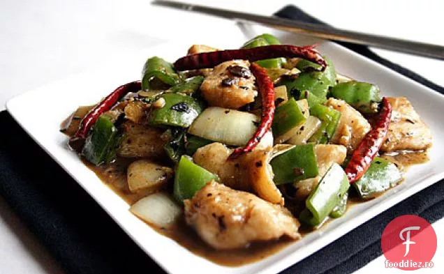 Pește Cu Sos De Fasole Neagră