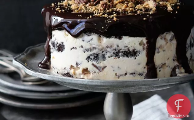 Tort de înghețată Brownie al lui Reese