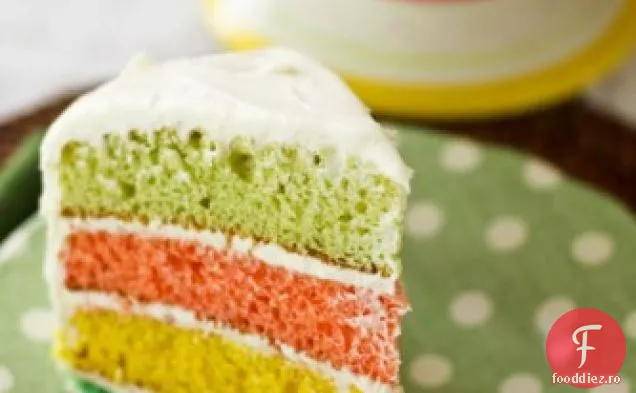 Tort Colorat Cu Ouă De Paște