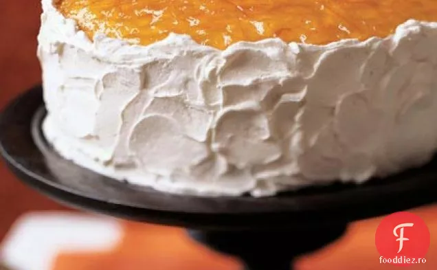 Tort Cu Strat De Marmeladă De Portocale