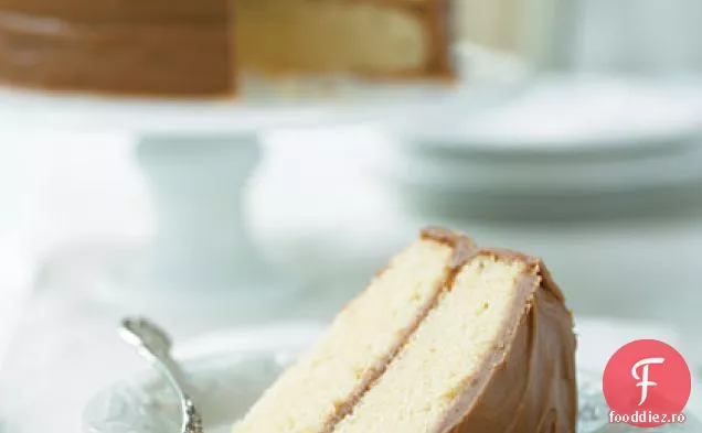 Tort Cu Strat De Caramel De Modă Veche