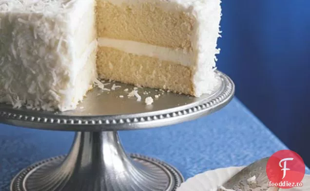 Tort Cu Strat De Smântână Din Sud - Nucă De Cocos