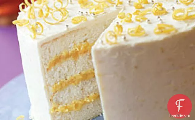 Tort cu strat triplu de lămâie