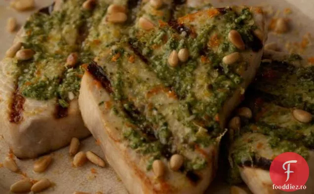 Pește-Spadă Cu Pesto De Citrice