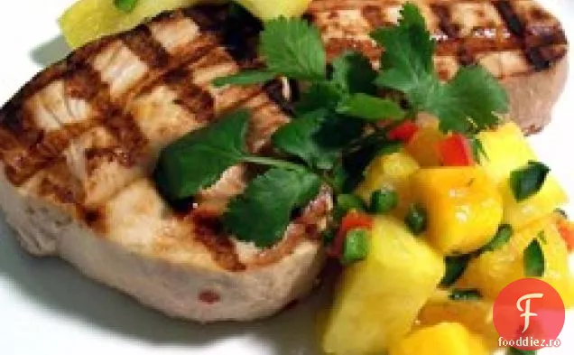 Pește-Spadă De Citrice Cu Salsa De Citrice