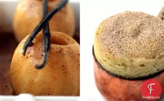 Souffle De Mere Prăjite Și Fasole De Vanilie