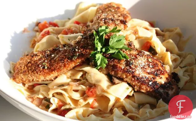 Tilapia Cu Crustă De Pecan Cu Glazură De Miere
