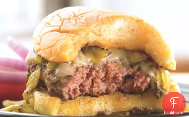 Cheeseburger Verde Chile