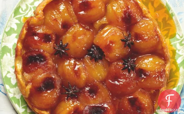 Tarte Tatin Cu CR Fra Fra Fra Inghetata De Inghetata