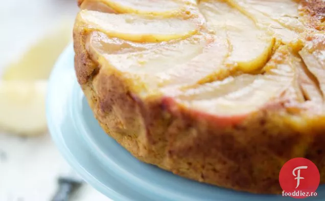 Mere și dovleac cu susul în jos tort — Gâteau numește 