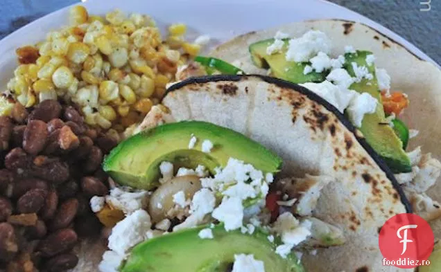 Tacos Tilapia Cu Ardei Și Ceapă