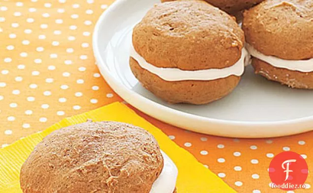 Gingersnap Whoopie Pies