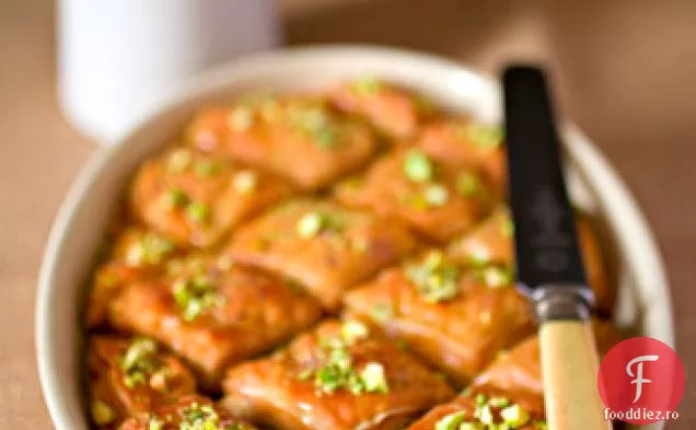 Baklava Cu Cardamom, Miere Și Fistic