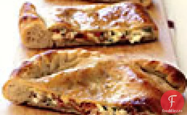 Dublu-brânză și Prosciutto Calzone
