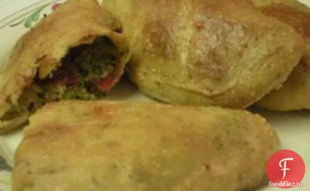Broccoli, Pepperoni și trei Calzone de brânză