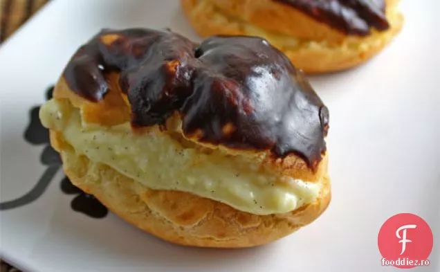 Pufuri cremă (produse de patiserie choux)